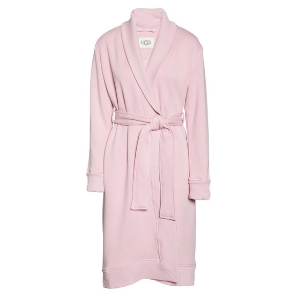 NEW UGG Size M, L Women's UGG Karoline Fleece Robe, Lavender Breeze - Picture 3 of 6